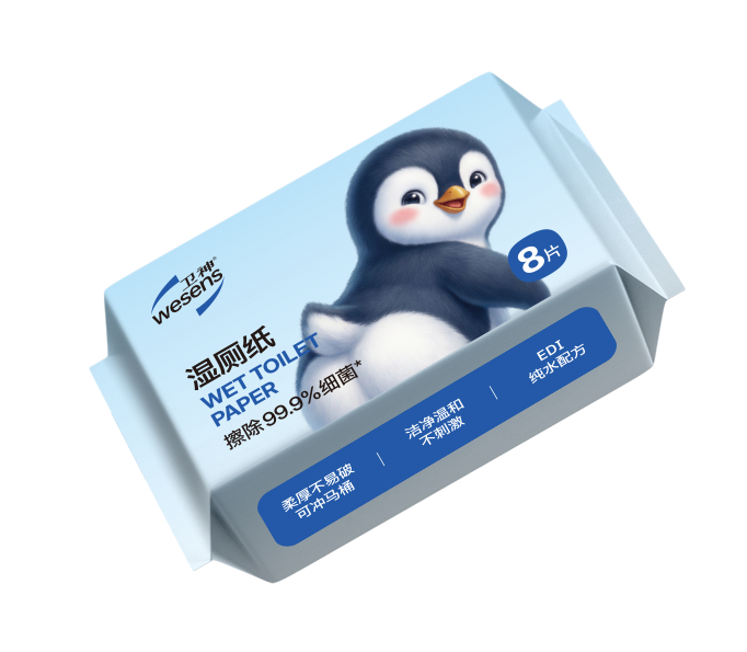 Little Penguin Wet Toilet Paper