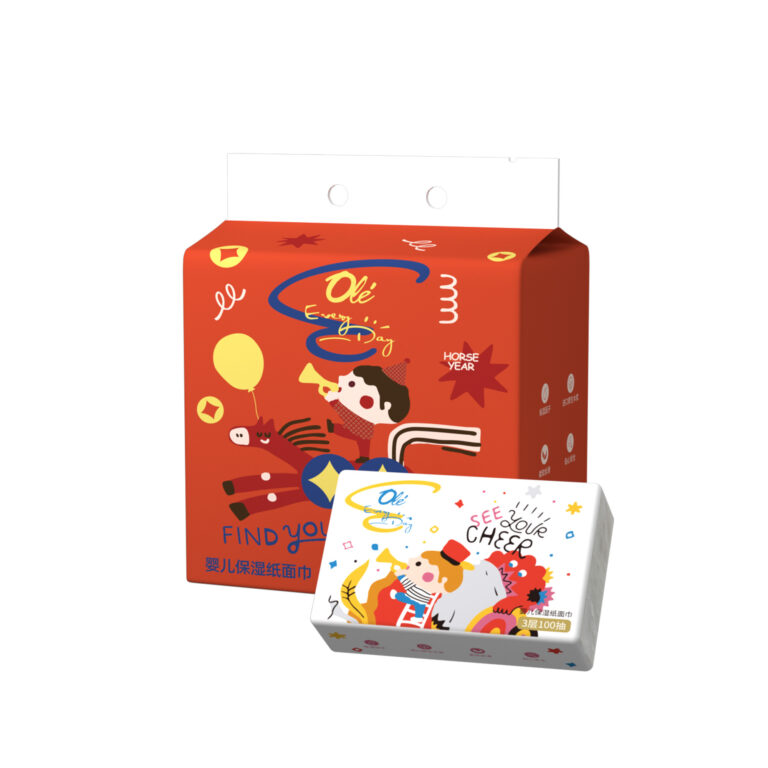 OLE Chinese New Year Moisturizing Facial Tissues