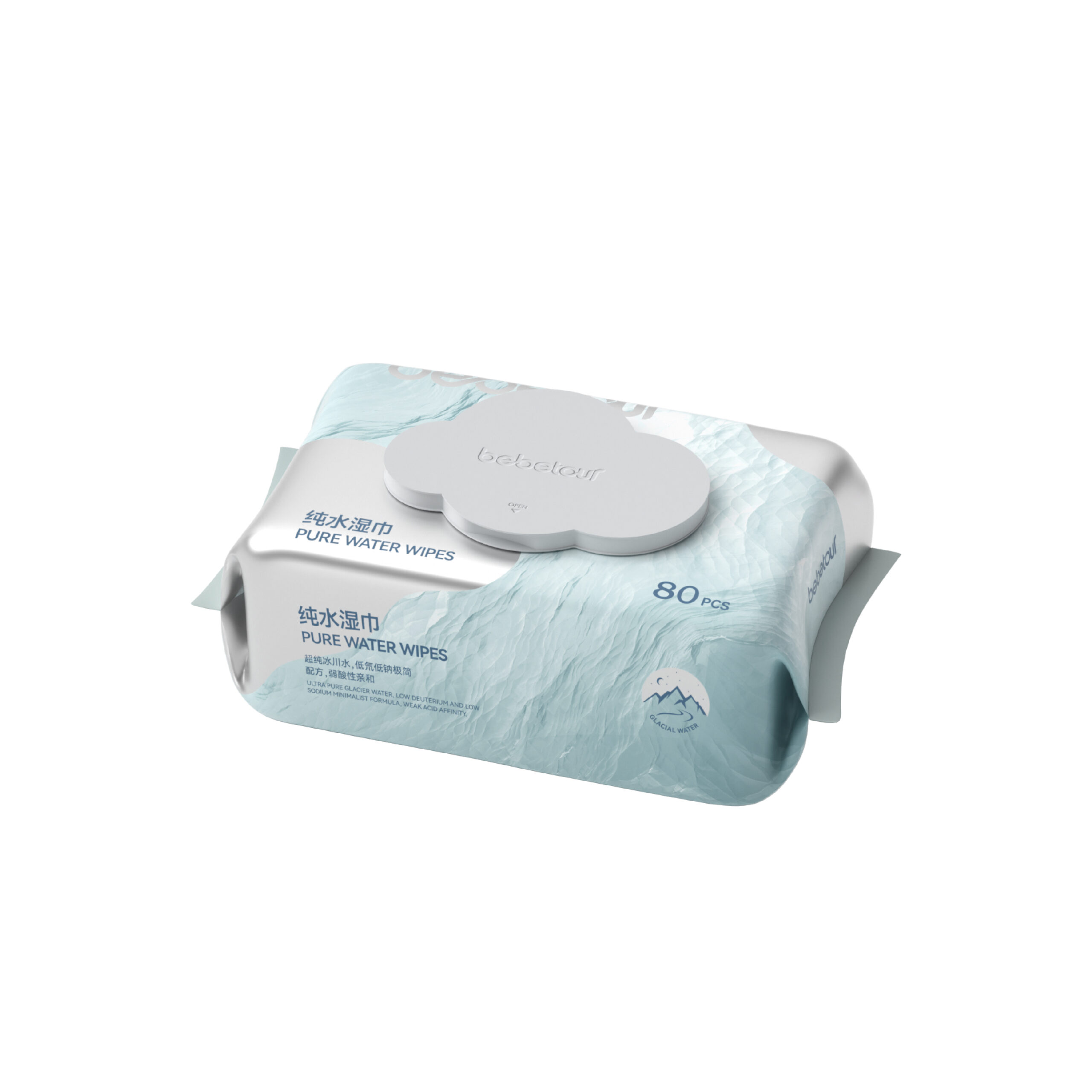 Glacial Pure Water Wipes